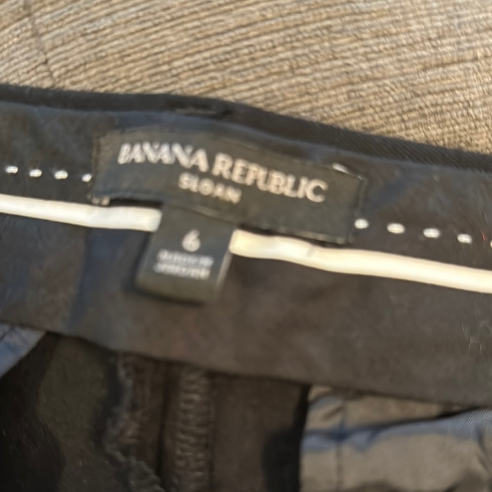 Banana Republic Sloan Black Pants NWOT​ - Picture 3 of 3
